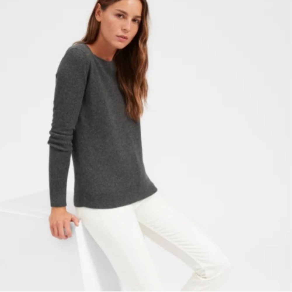 100% Cashmere XS Grey Vince Sweater